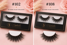 Load image into Gallery viewer, Sybille - 3D Imitation Mink Hair False Eyelashes – Style #102 &amp; #108